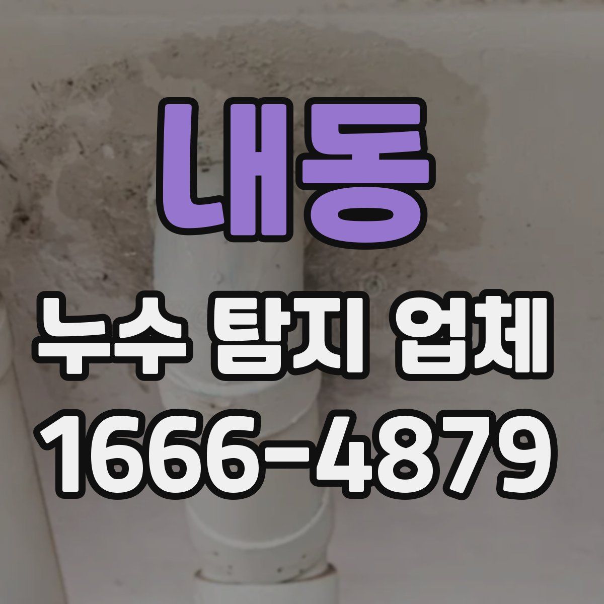 내동 누수 탐지 업체