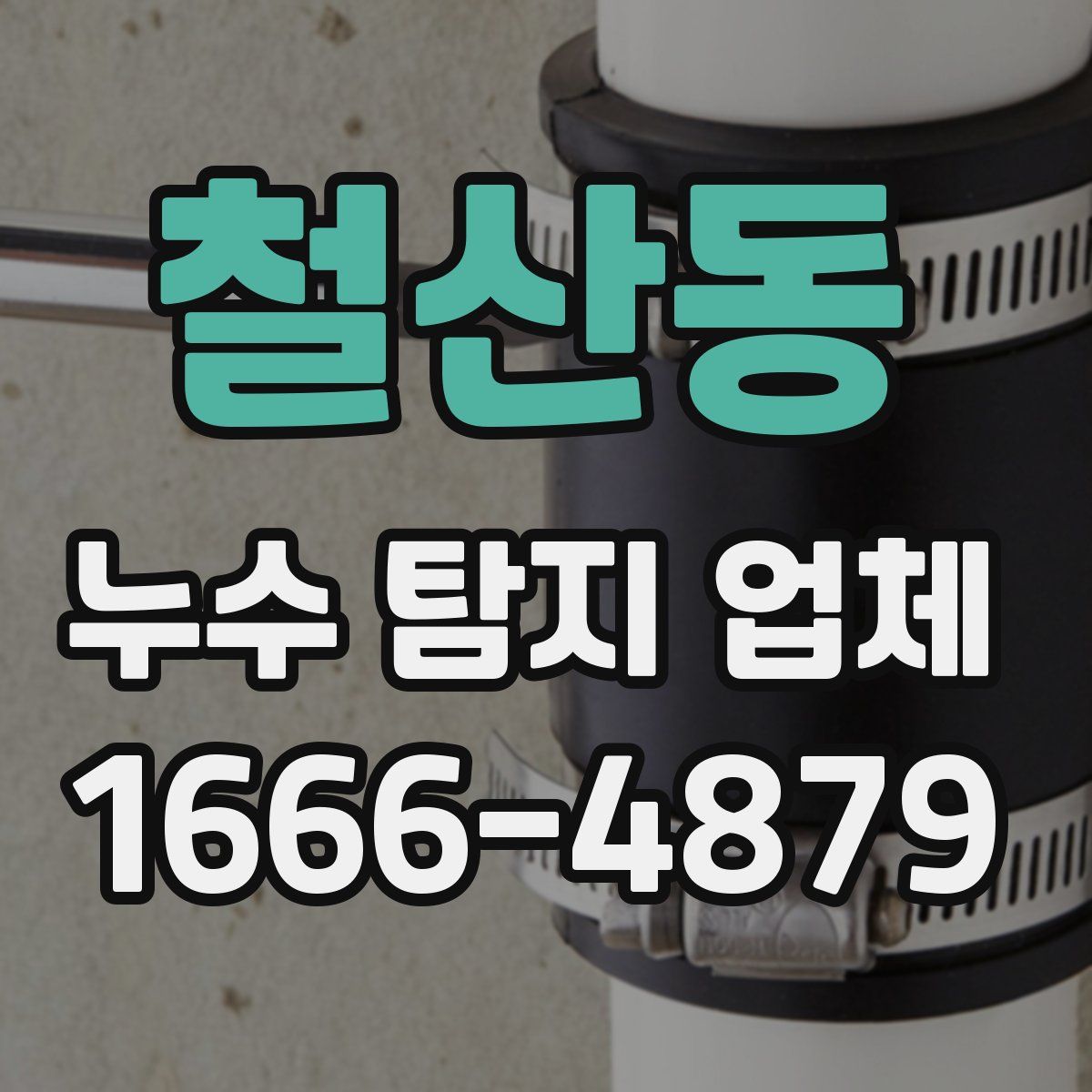 철산동 누수 탐지 업체