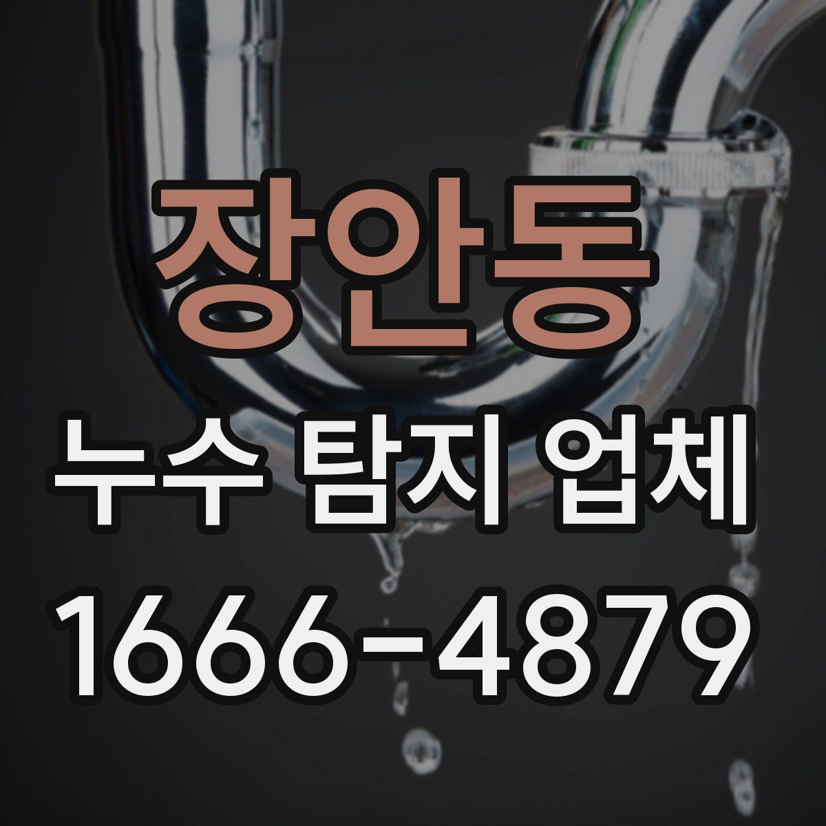 장안동 누수 탐지 업체