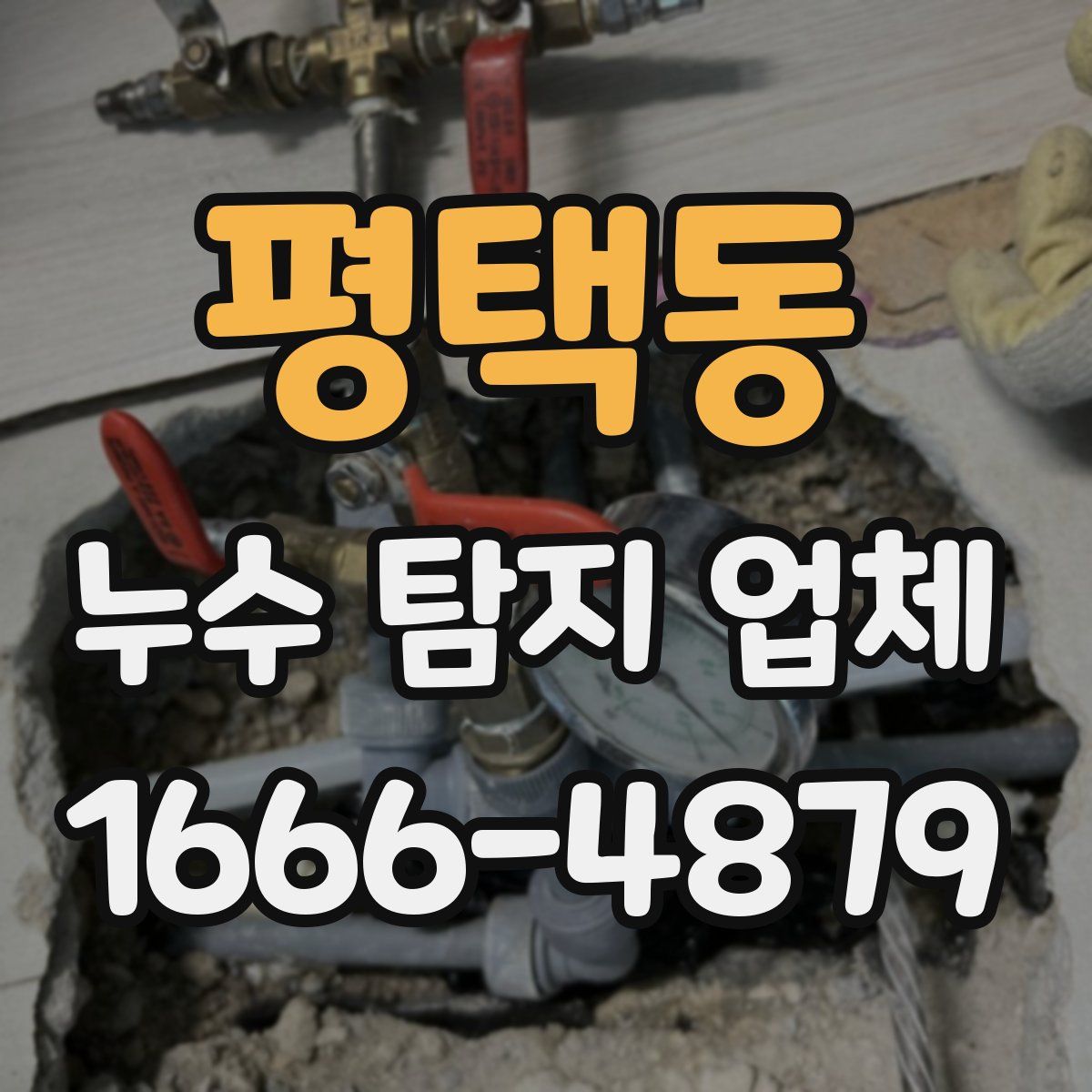 평택동 누수 탐지 업체