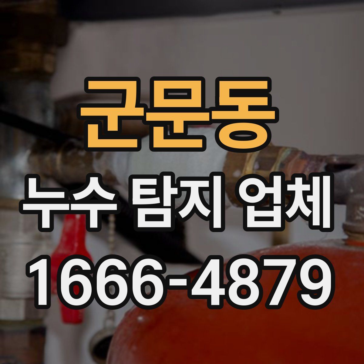 군문동 누수 탐지 업체