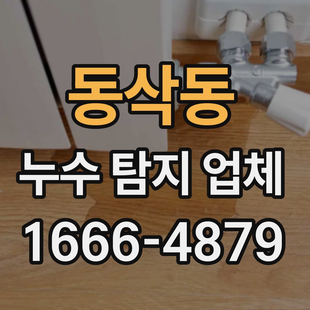 동삭동 누수 탐지 업체