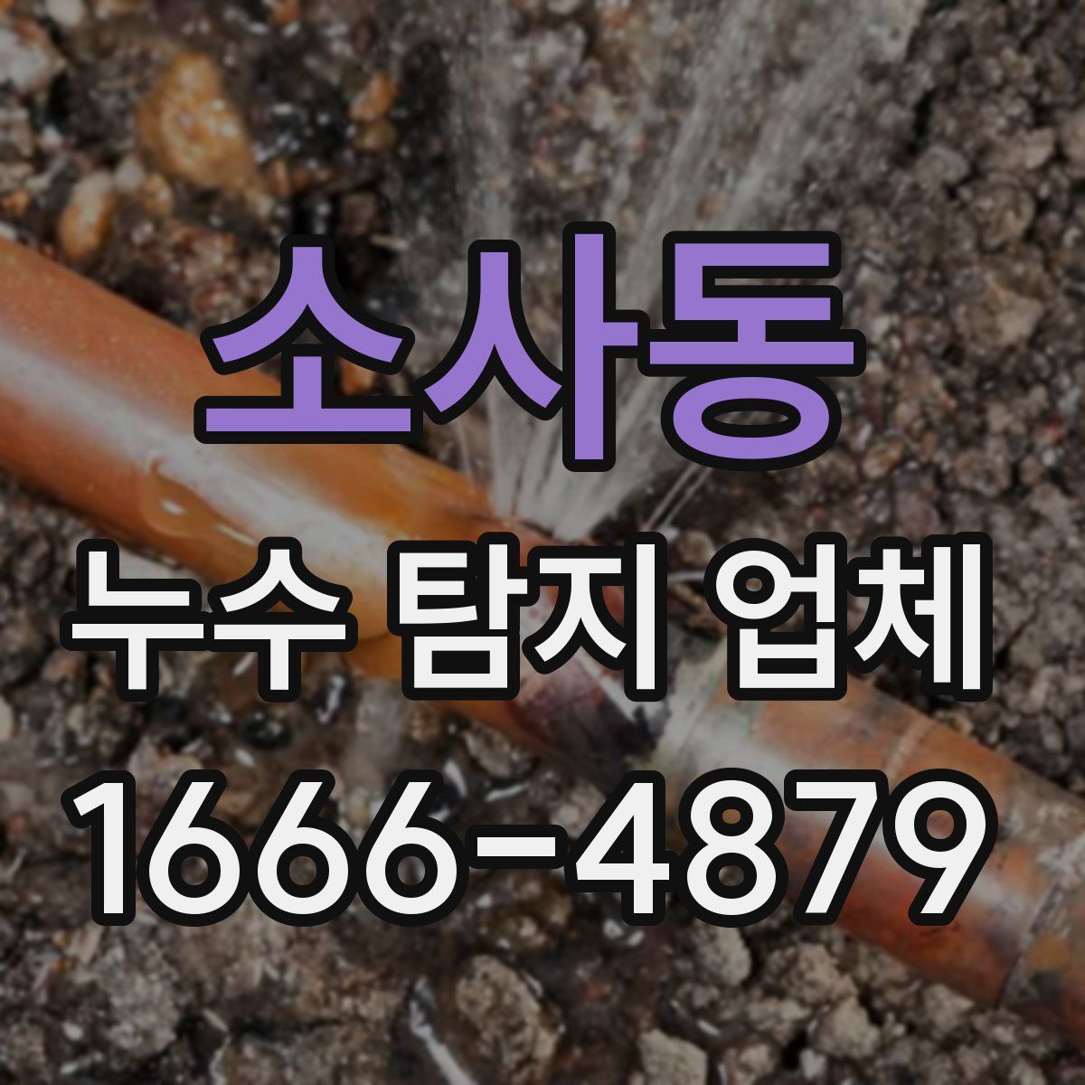 소사동 누수 탐지 업체