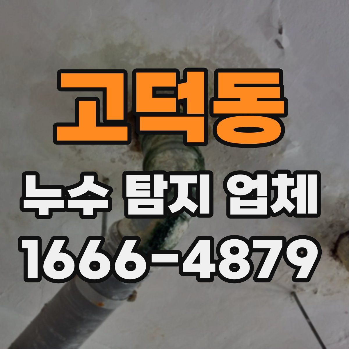 고덕동 누수 탐지 업체