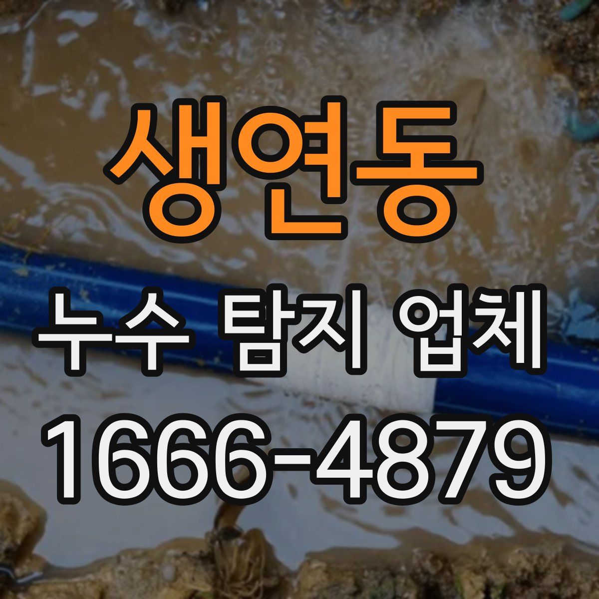 생연동 누수 탐지 업체
