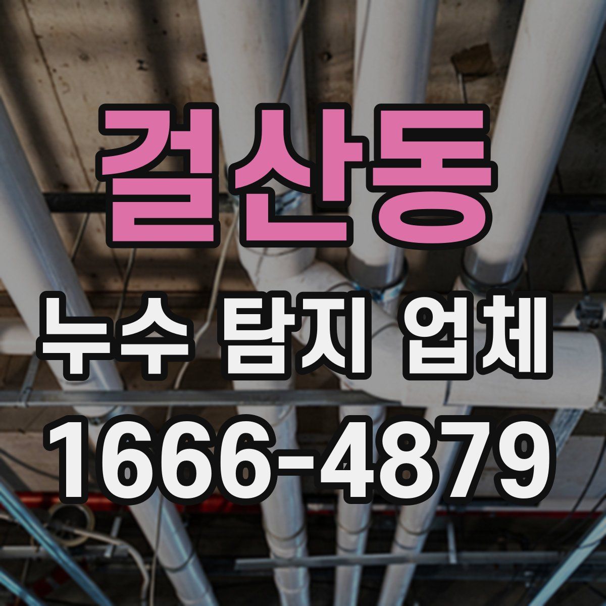 걸산동 누수 탐지 업체