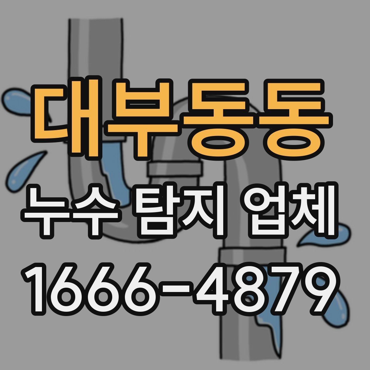 대부동동 누수 탐지 업체