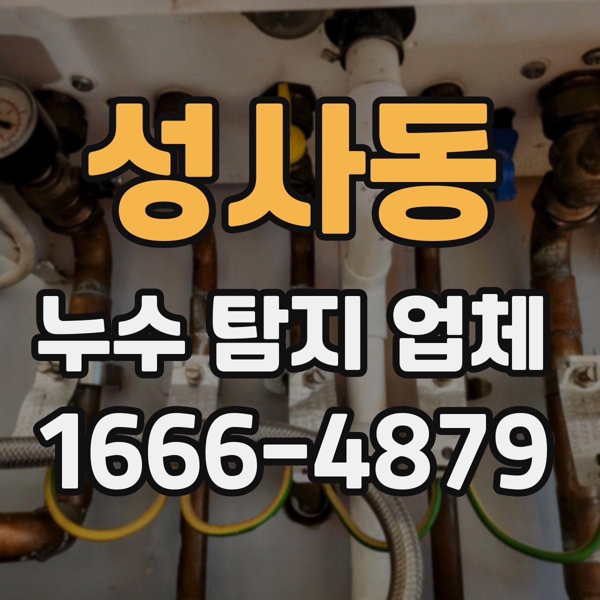 성사동 누수 탐지 업체