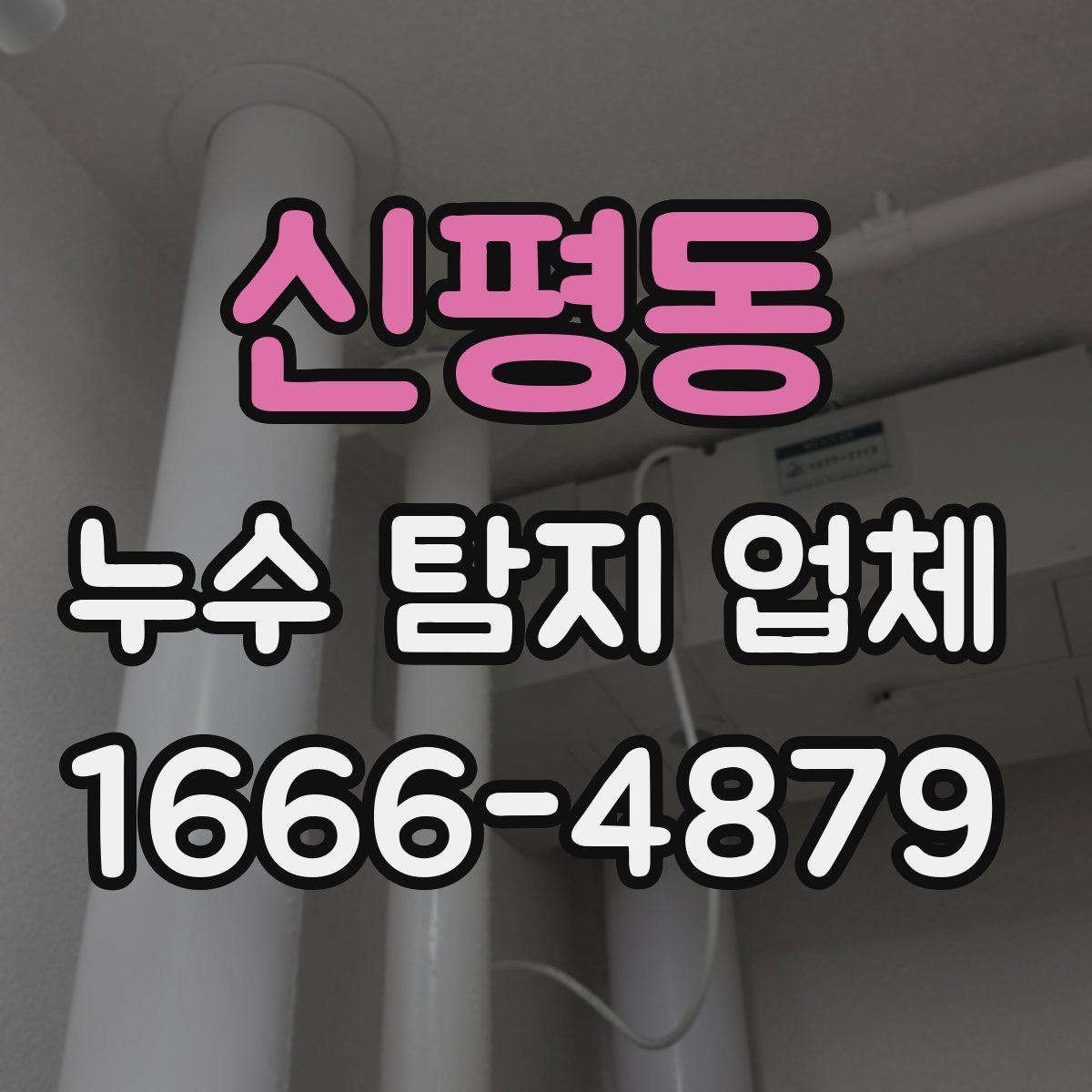 신평동 누수 탐지 업체
