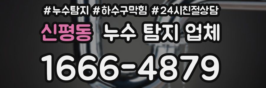 신평동 누수 탐지 업체