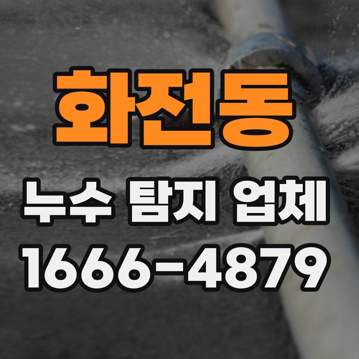 화전동 누수 탐지 업체