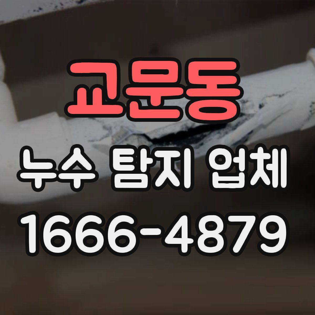 교문동 누수 탐지 업체
