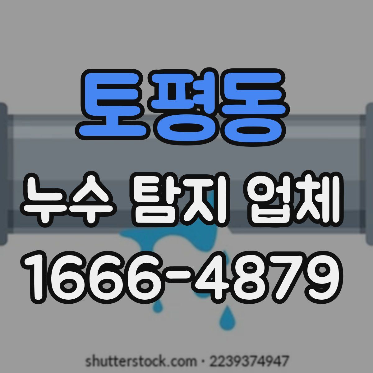 토평동 누수 탐지 업체