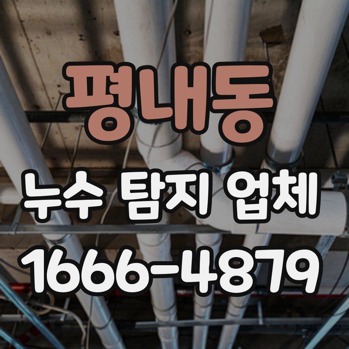 평내동 누수 탐지 업체