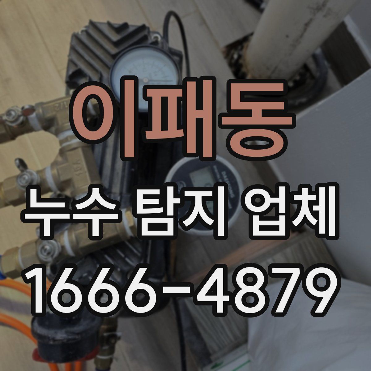 이패동 누수 탐지 업체