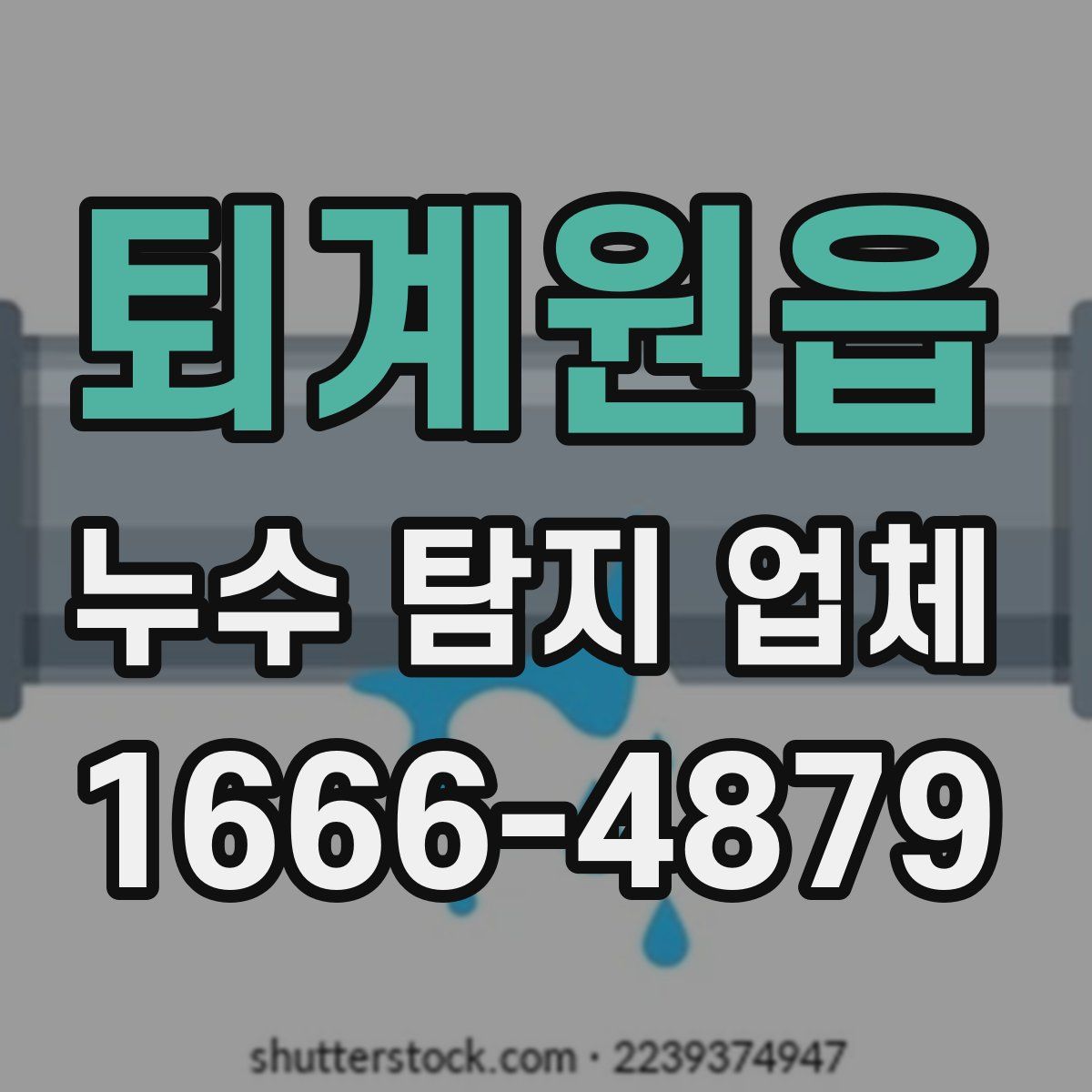 퇴계원읍 누수 탐지 업체
