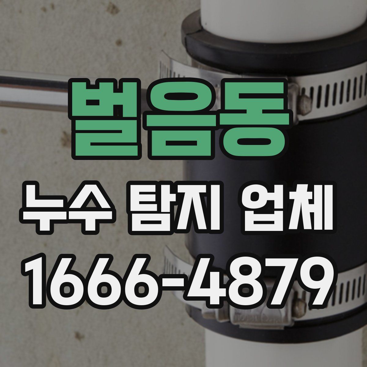 벌음동 누수 탐지 업체