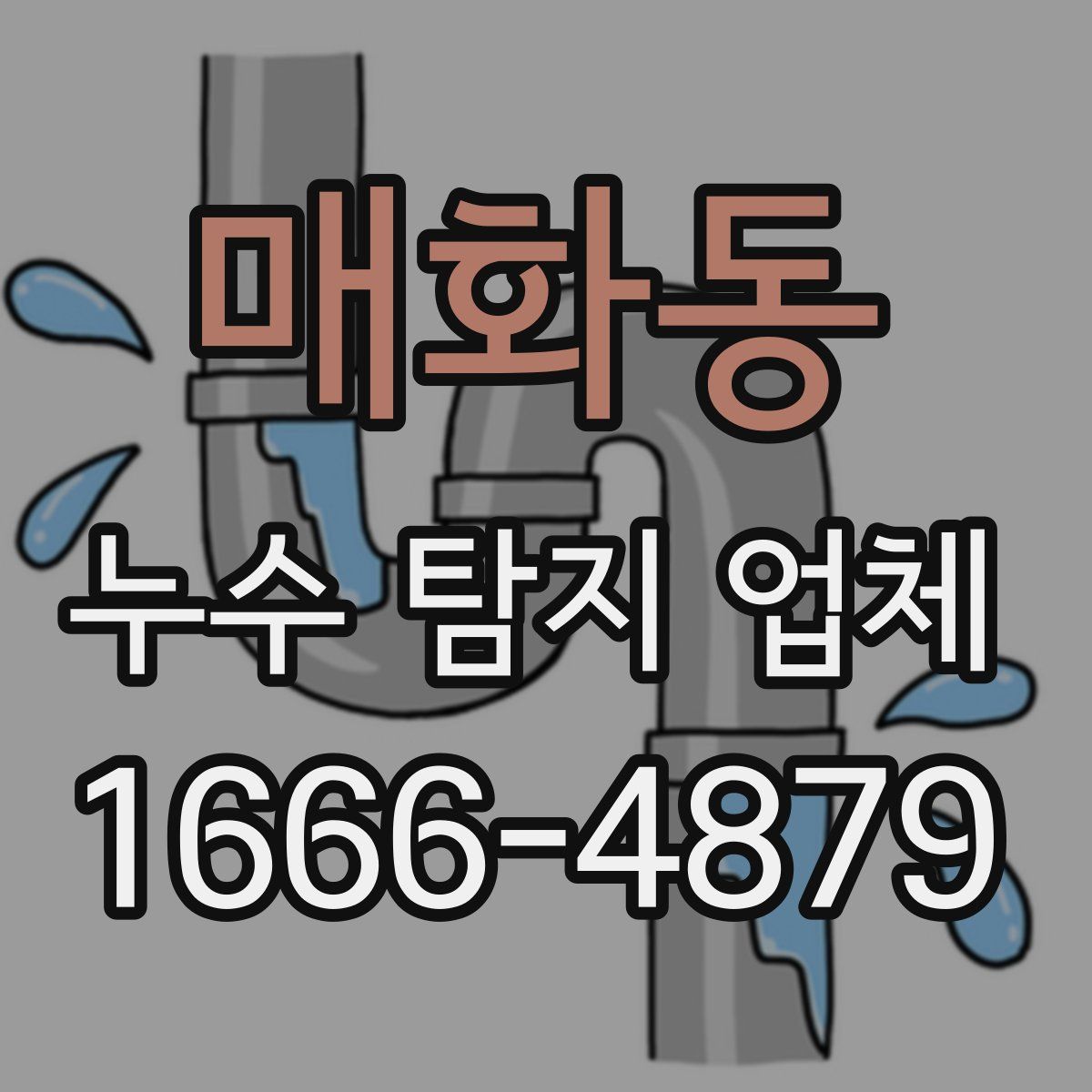 매화동 누수 탐지 업체