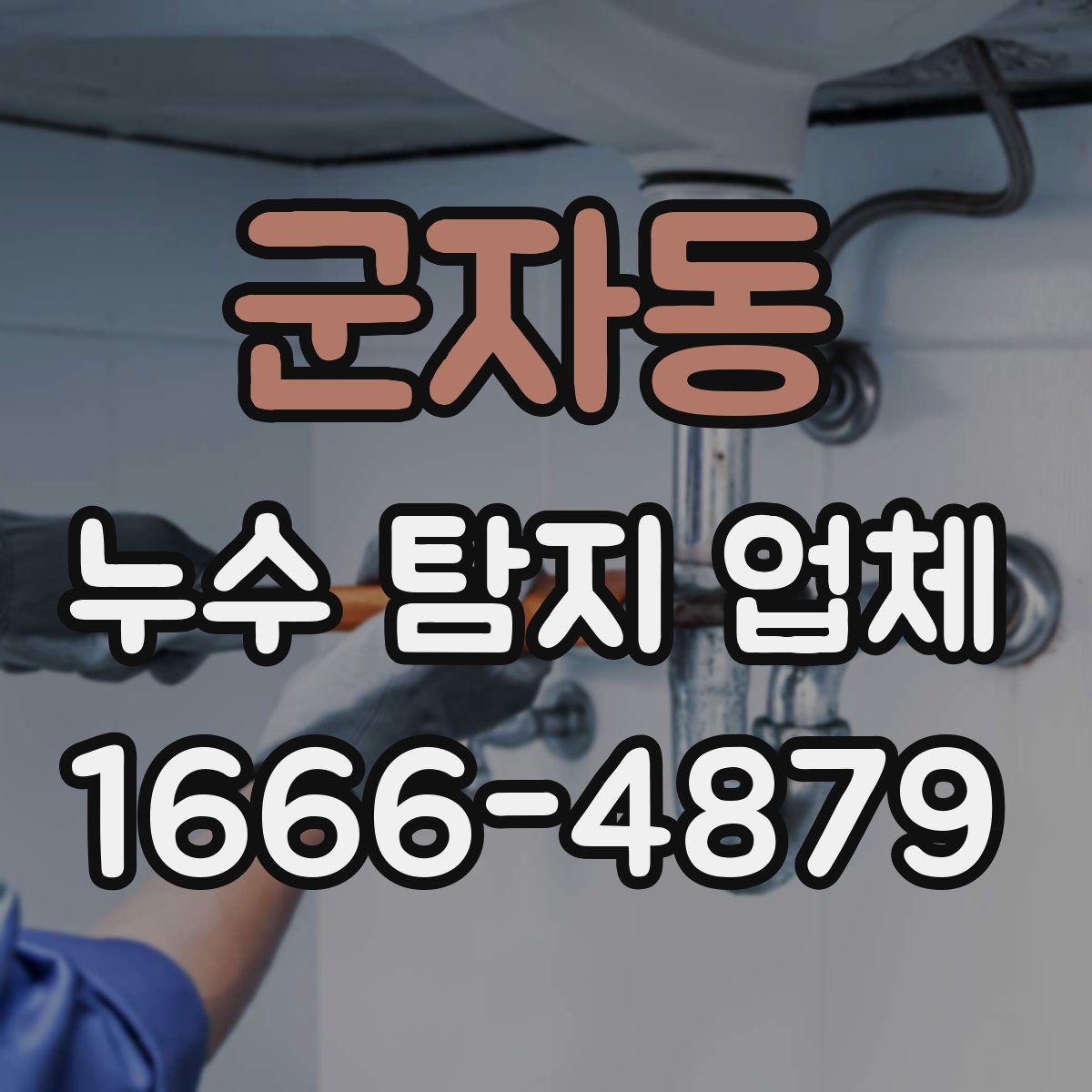 군자동 누수 탐지 업체