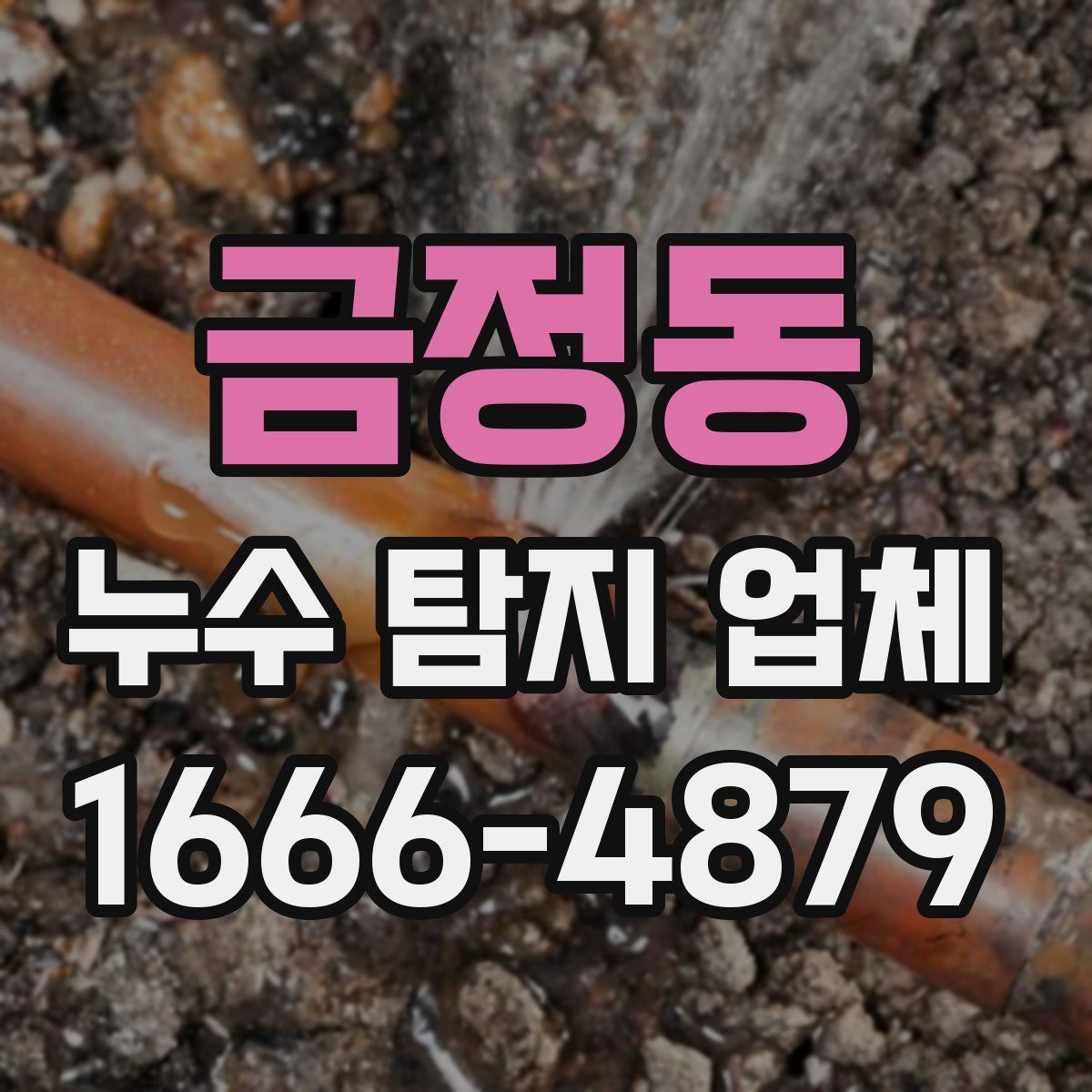 금정동 누수 탐지 업체