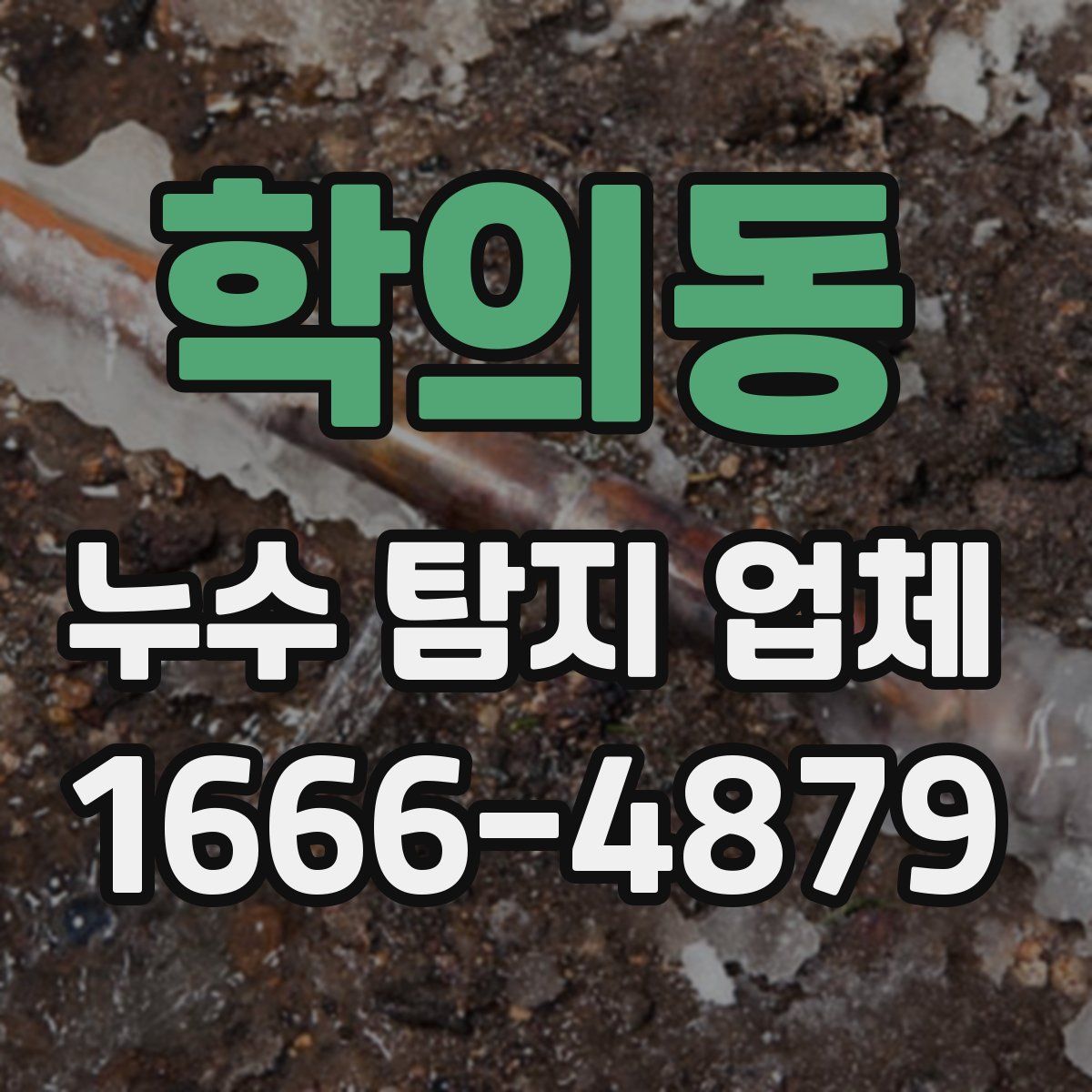 학의동 누수 탐지 업체