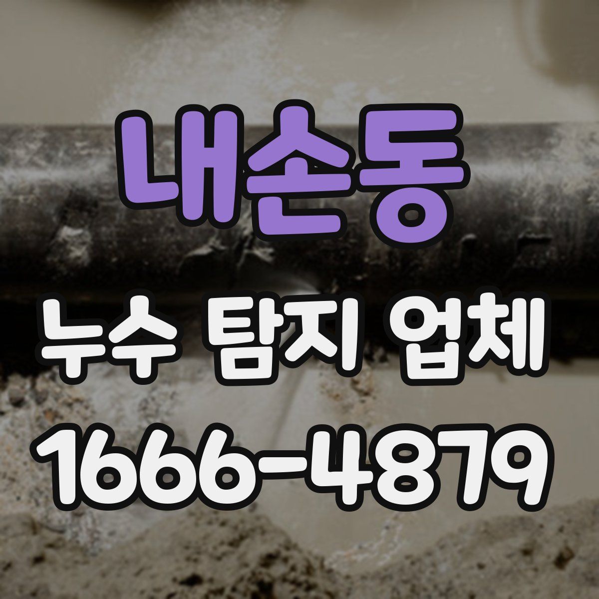 내손동 누수 탐지 업체