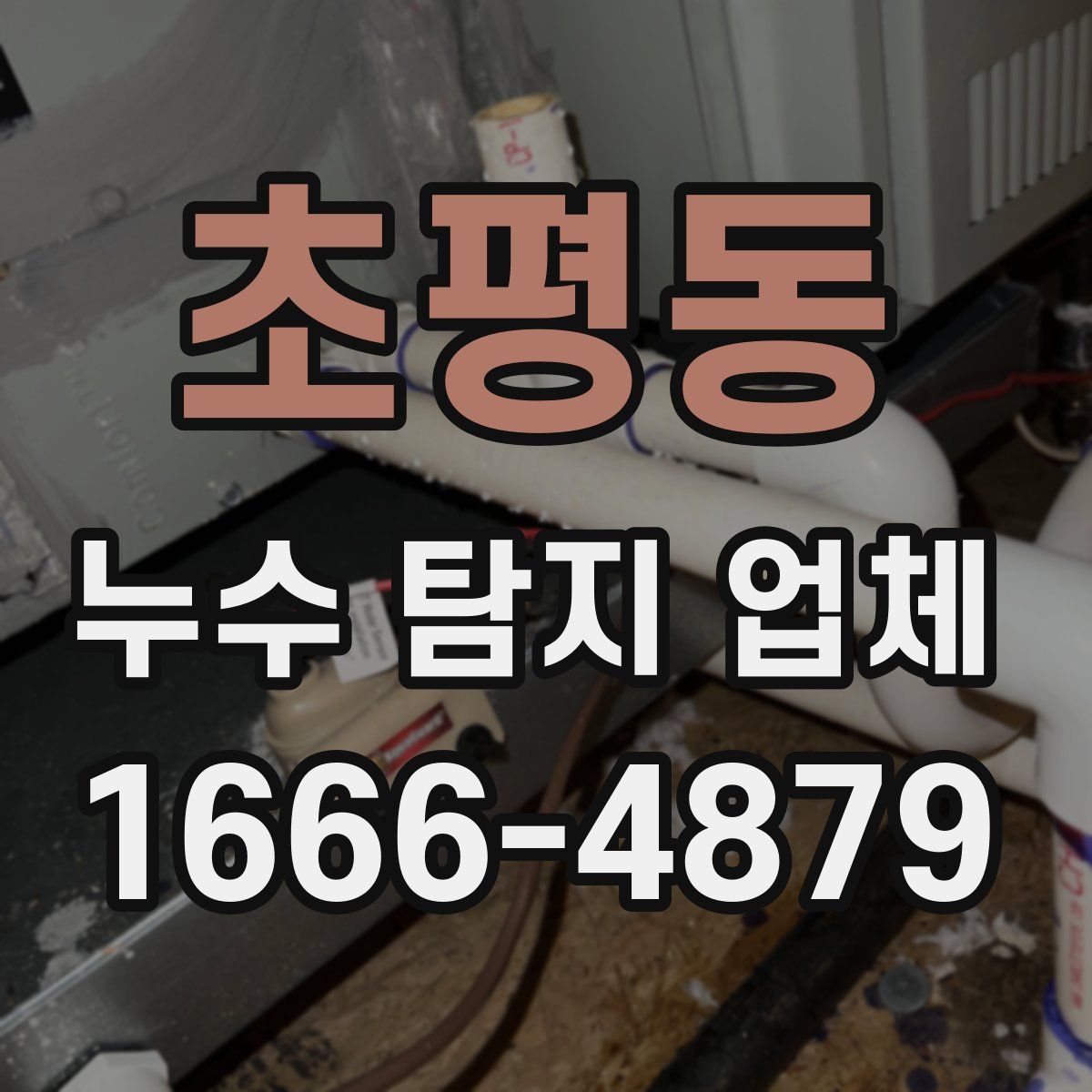 초평동 누수 탐지 업체