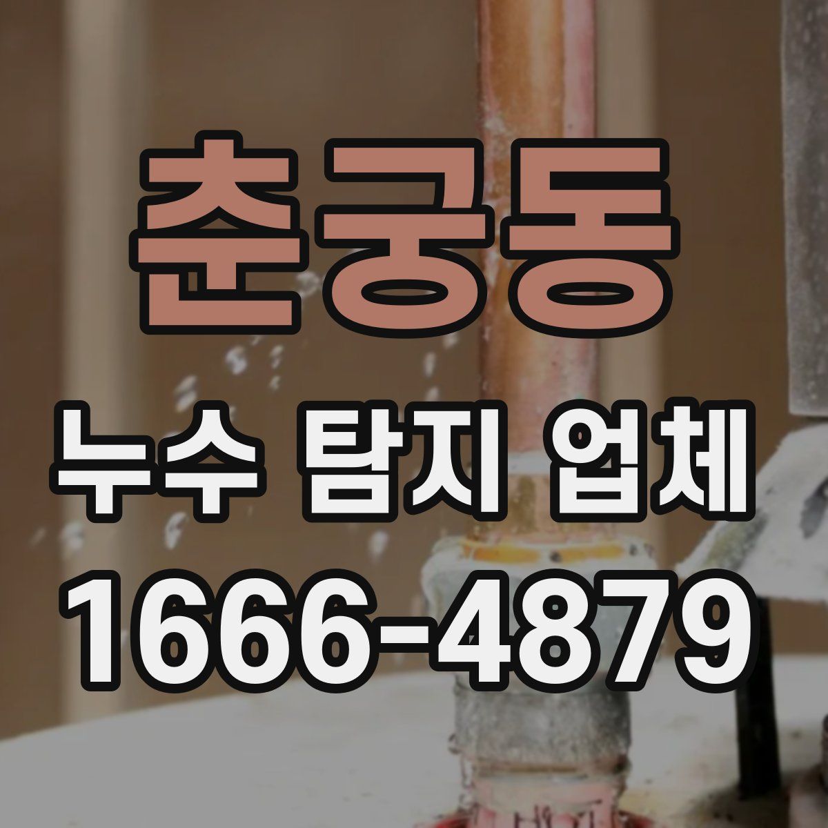 춘궁동 누수 탐지 업체