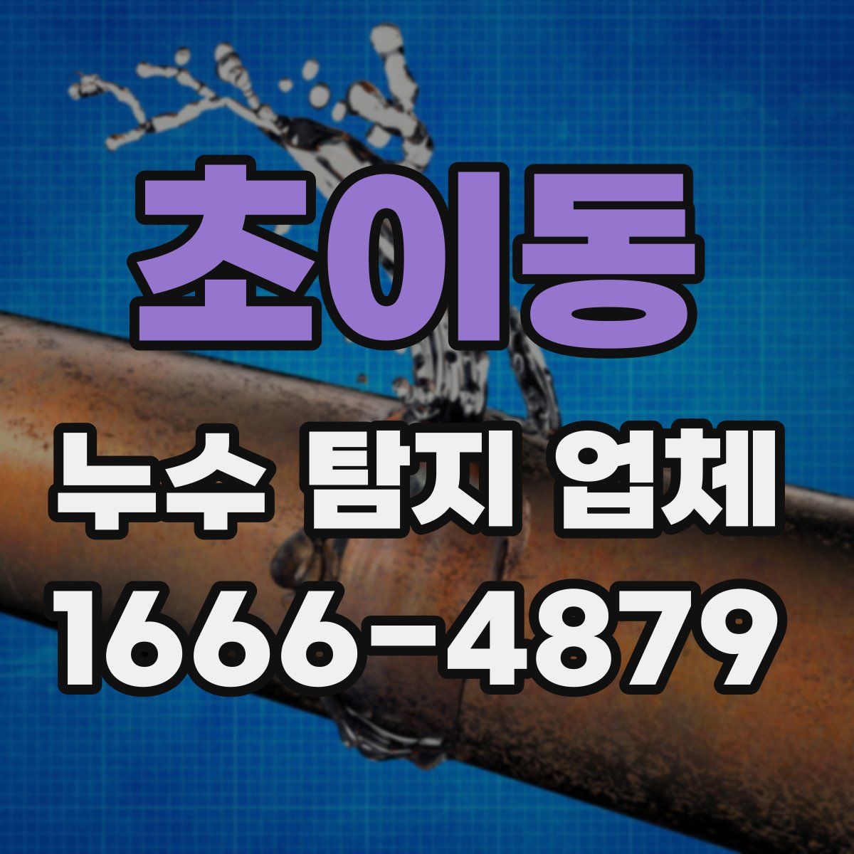 초이동 누수 탐지 업체