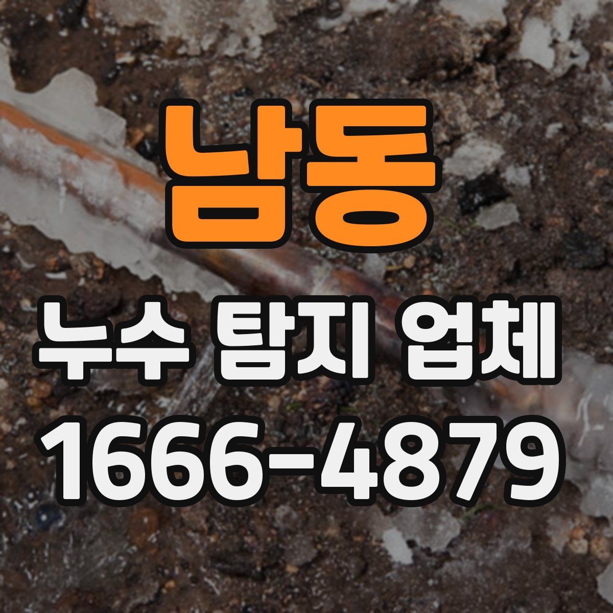 남동 누수 탐지 업체