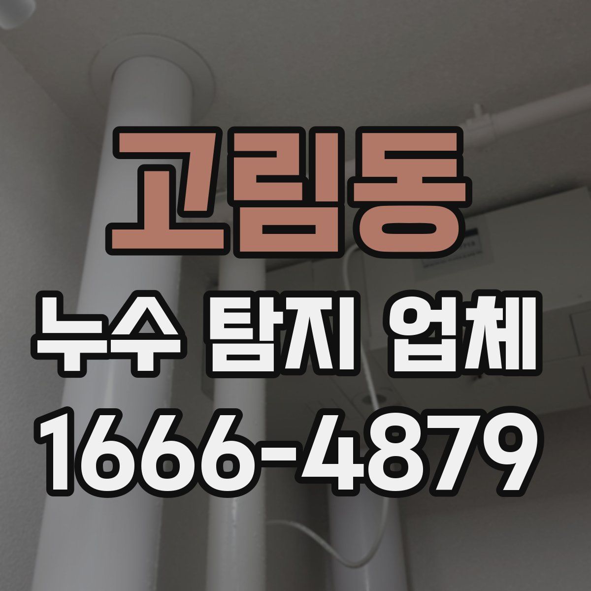 고림동 누수 탐지 업체