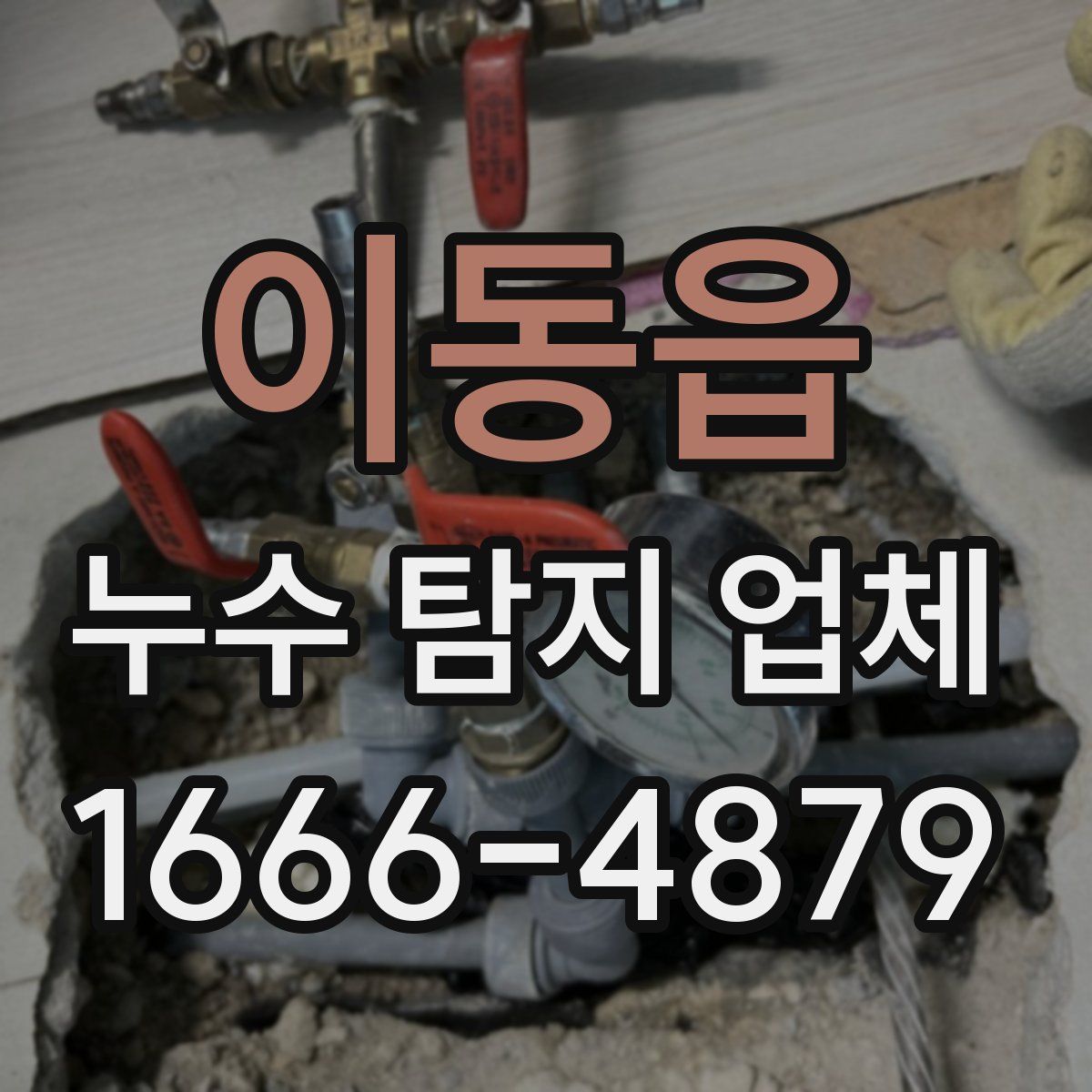 이동읍 누수 탐지 업체