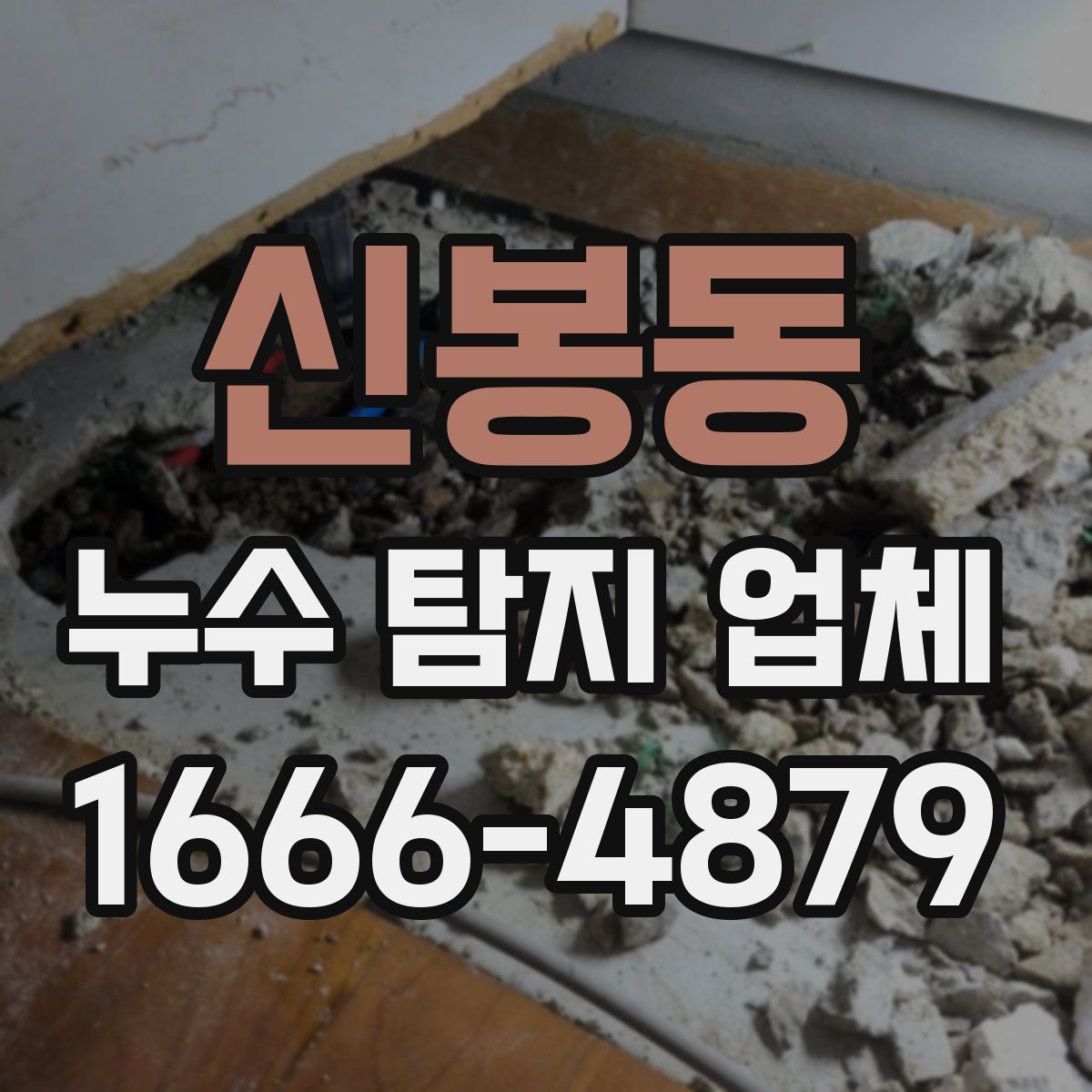 신봉동 누수 탐지 업체
