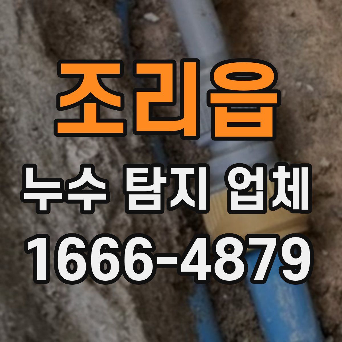 조리읍 누수 탐지 업체