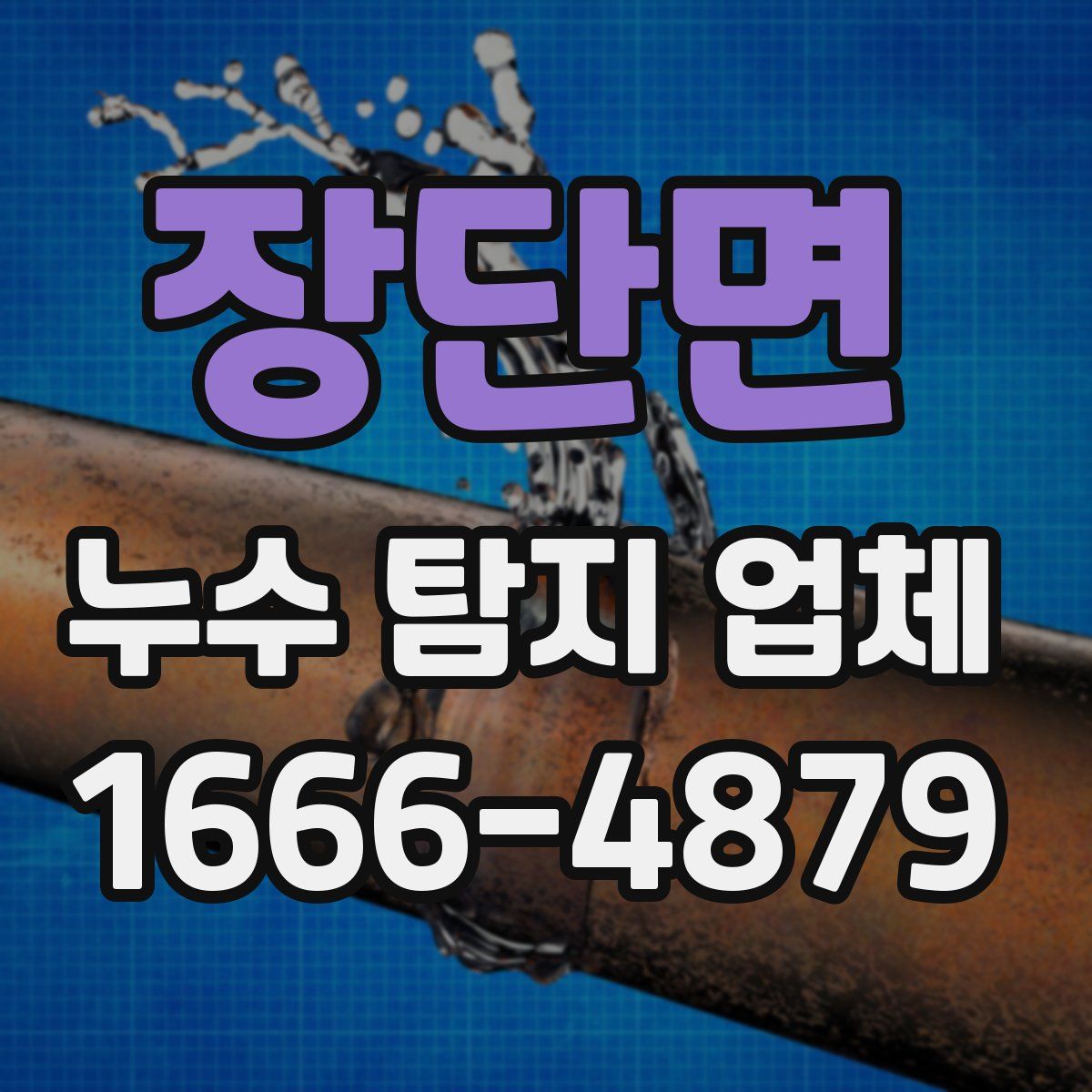 장단면 누수 탐지 업체