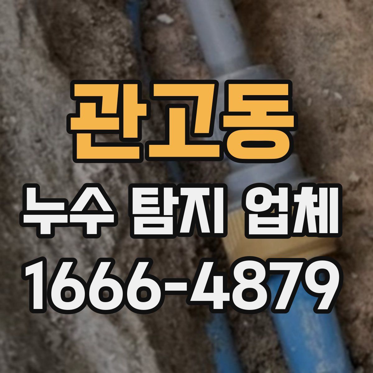 관고동 누수 탐지 업체