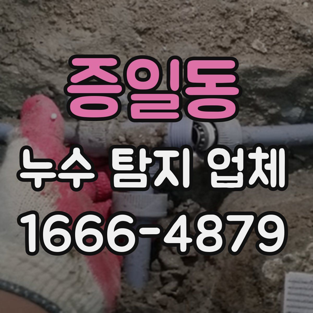 증일동 누수 탐지 업체
