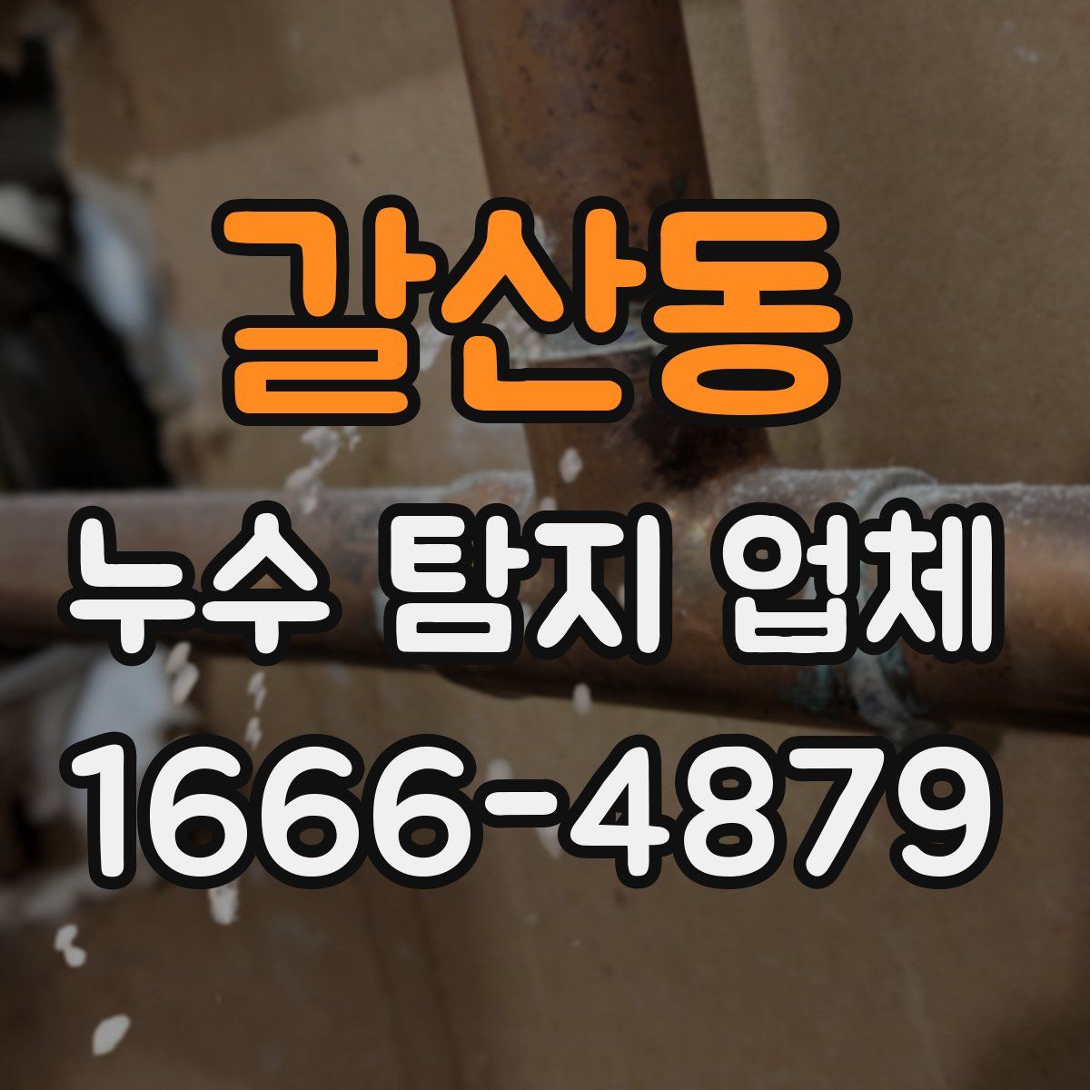 갈산동 누수 탐지 업체