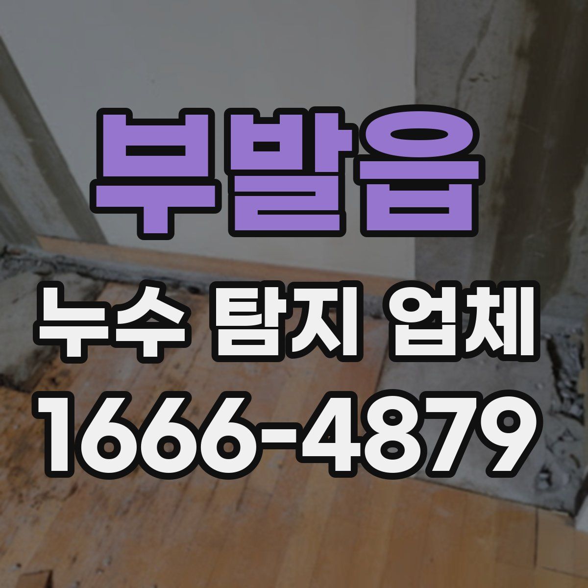 부발읍 누수 탐지 업체
