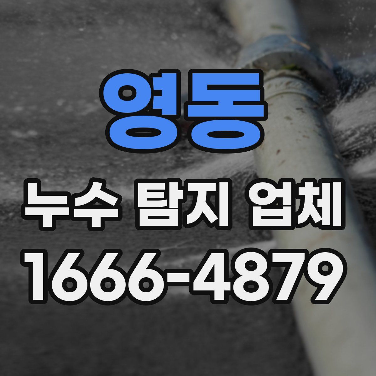 영동 누수 탐지 업체