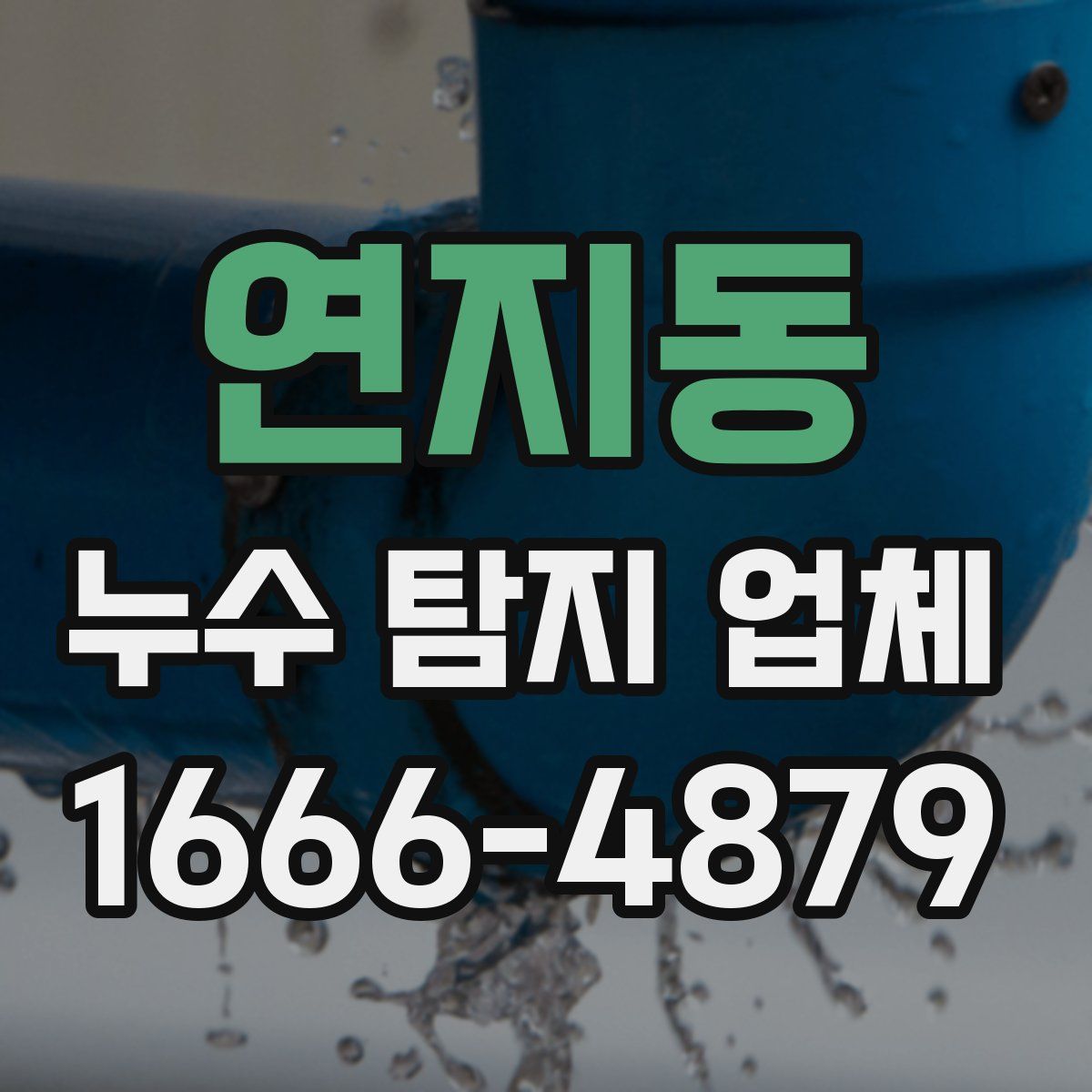 연지동 누수 탐지 업체