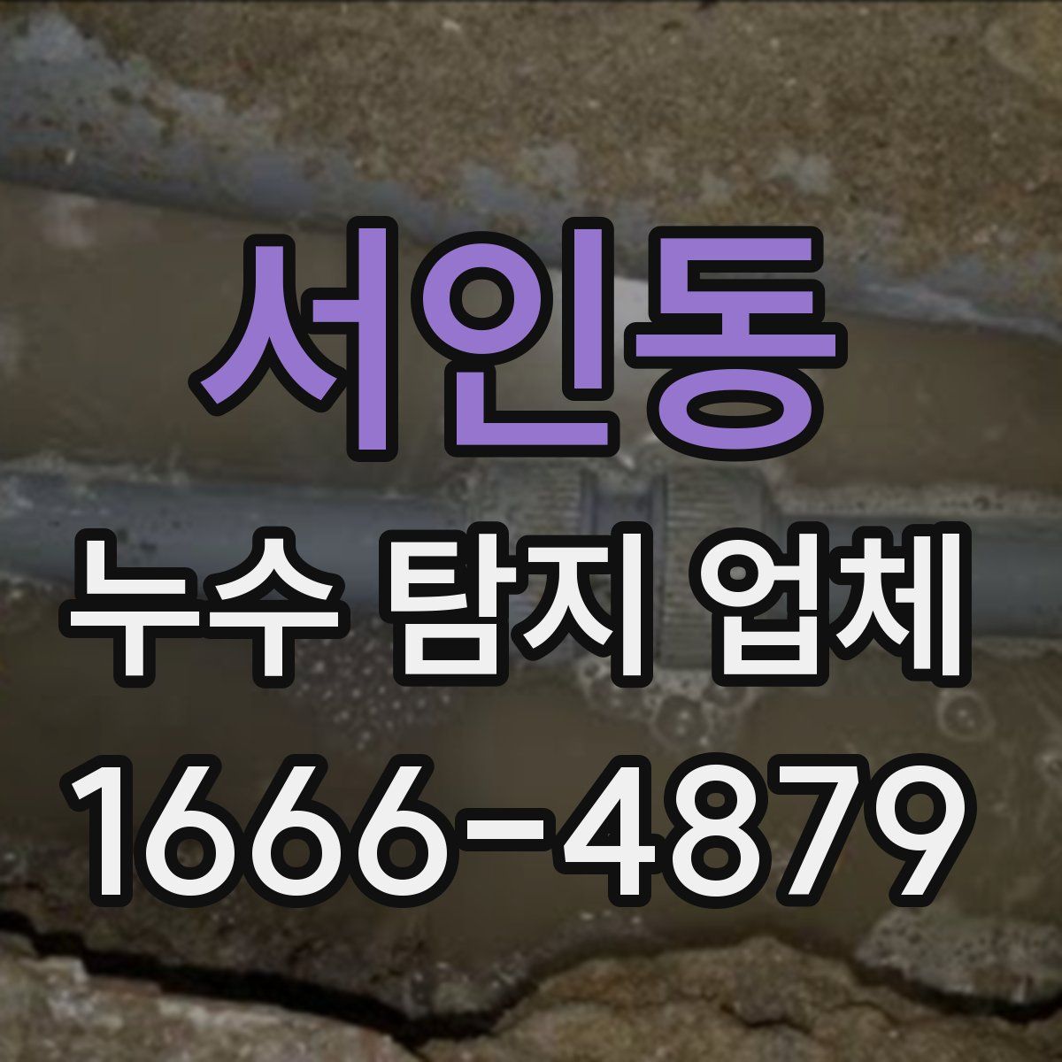 서인동 누수 탐지 업체