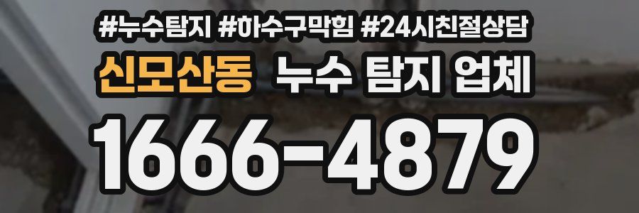 신모산동 누수 탐지 업체