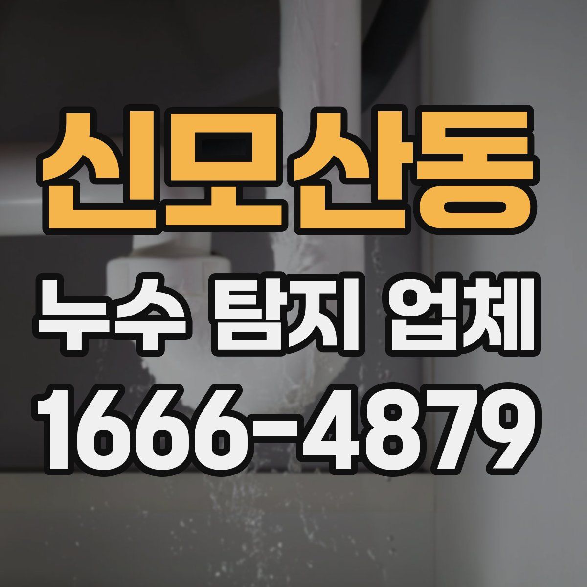 신모산동 누수 탐지 업체