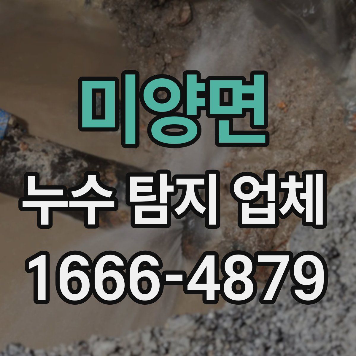 미양면 누수 탐지 업체