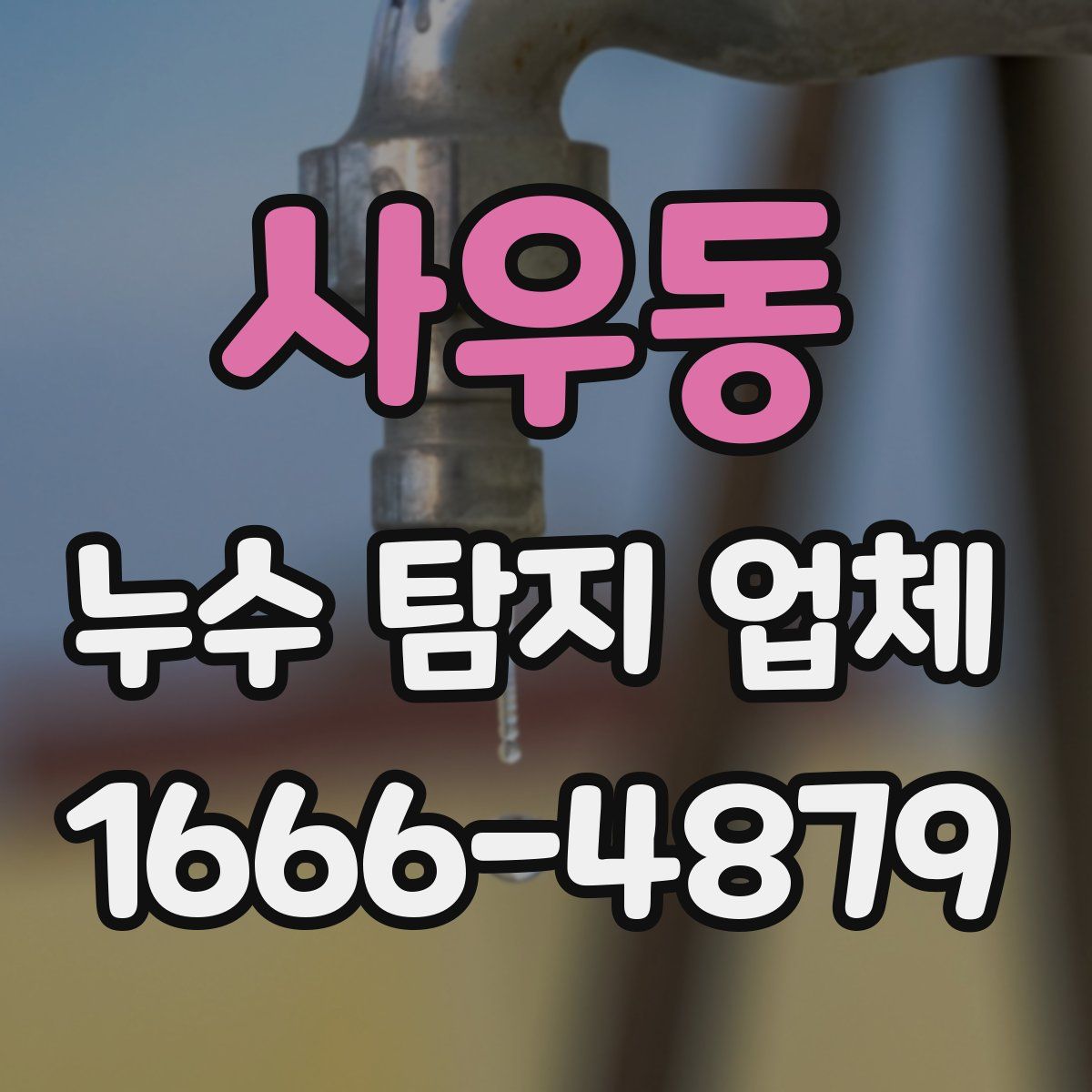 사우동 누수 탐지 업체