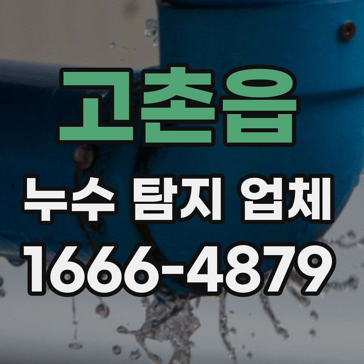 고촌읍 누수 탐지 업체