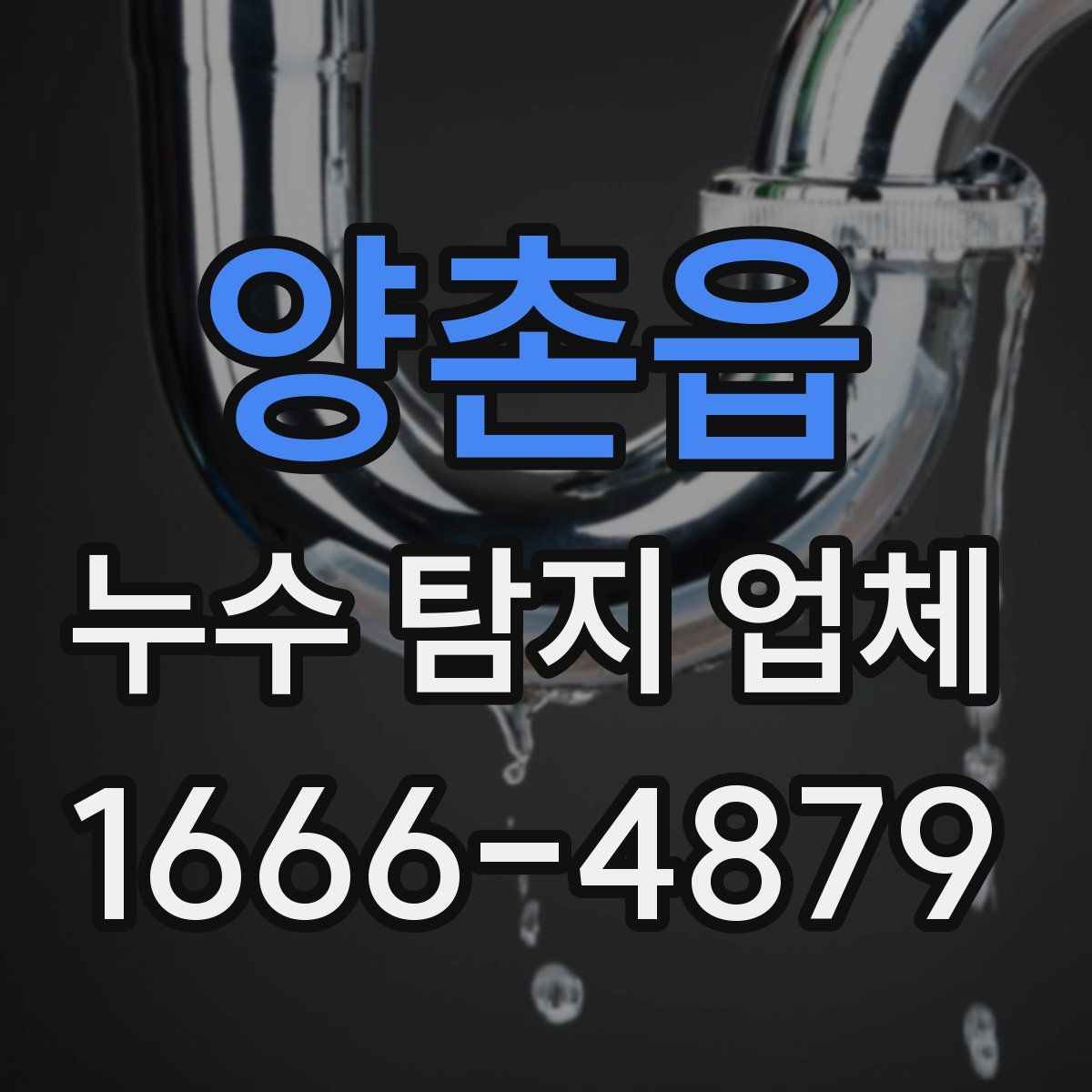 양촌읍 누수 탐지 업체
