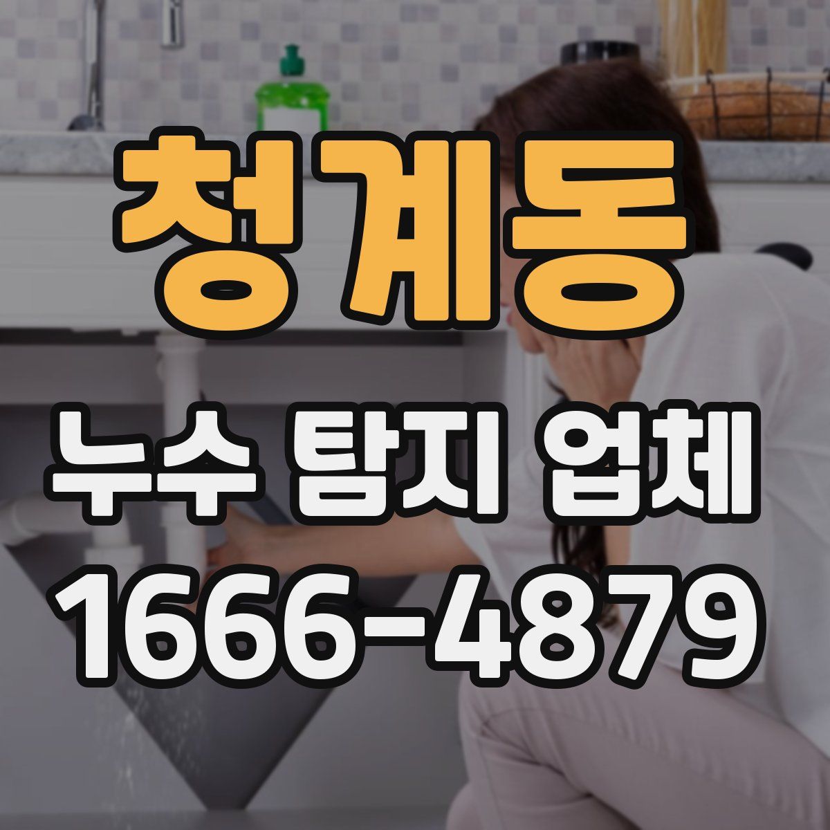 청계동 누수 탐지 업체