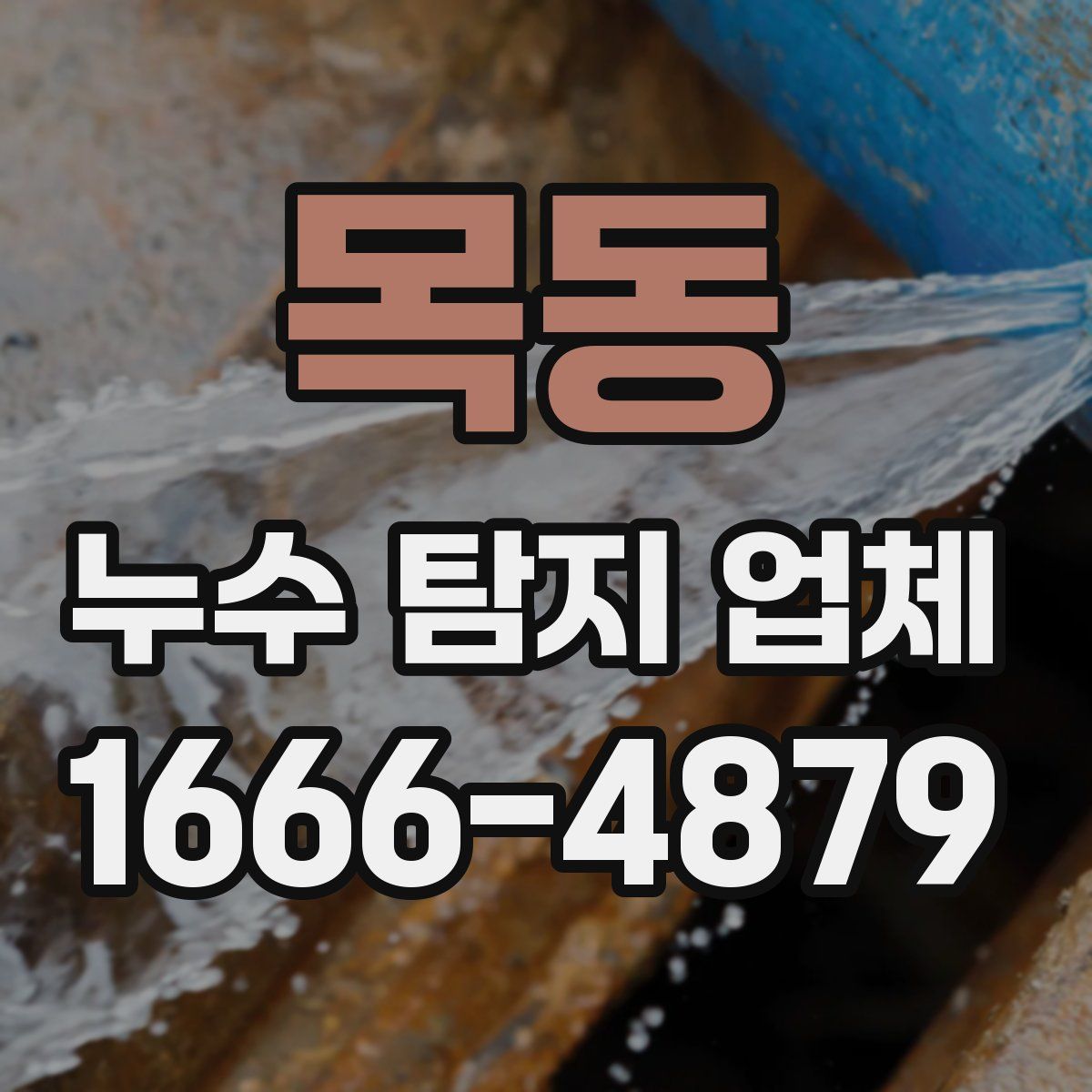 목동 누수 탐지 업체